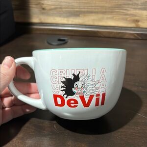 Cruella DeVille Devil Mug  Ceramic Mug Cup Disney Mug 101 Dalmatians 24 Oz